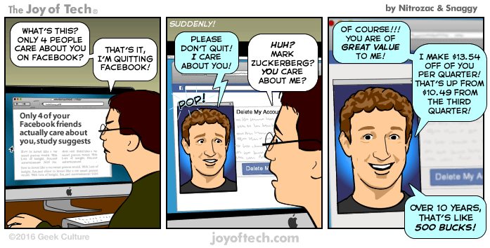 Zuck cares!