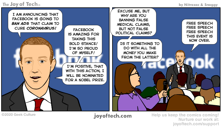 Facebook VS disinformation!